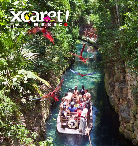 Paradise River | Xcaret Park, Cancun Mexico | Riviera maya mexico ...