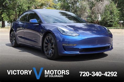 2021 Tesla Model 3 Performance | Victory Motors of Colorado