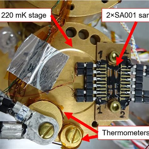 Cryogenic measurement configuration to determine transition temperature ...