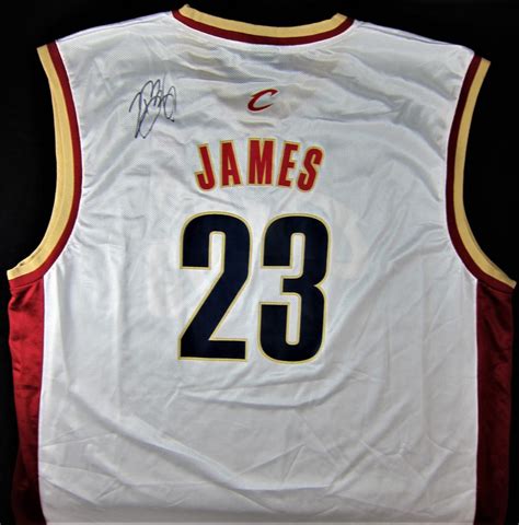 LeBron James Autographed Jersey - Memorabilia Center