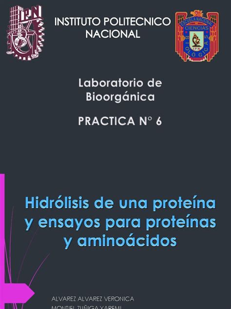 Hidrolisis_de_proteinas.pptx | Aminoácidos | Proteínas