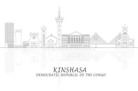 Democratic Republic Congo Skyline Stock Illustrations – 28 Democratic Republic Congo Skyline ...