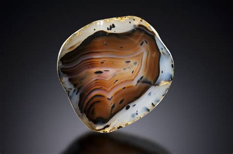 Montana Moss Agate specimen, red banded, Jeff Scovil photo | Arte, Colores