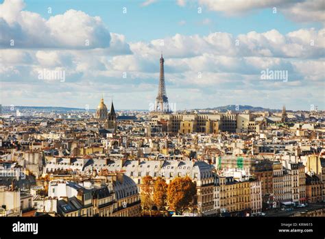 Aerial overview of Paris Stock Photo - Alamy