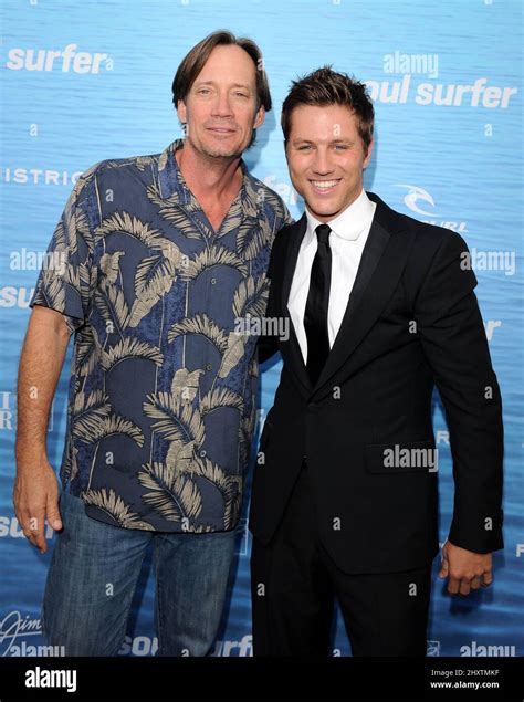 Kevin Sorbo and Ross Thomas during the Soul Surfer the Los Angeles Premiere at the Arclight ...