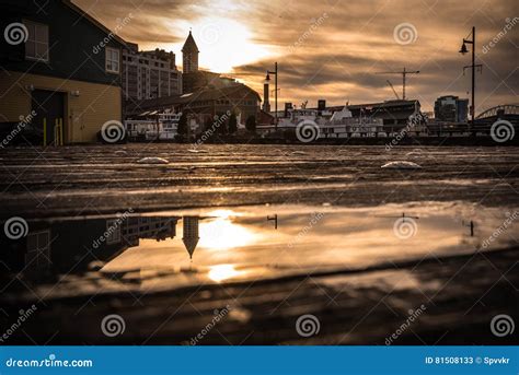 Seattle Waterfront Park editorial stock photo. Image of famous - 81508133