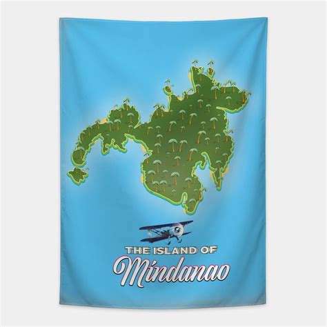 Mindanao island map by nickemporium1 in 2023 | Mindanao, Island map, Tapestry