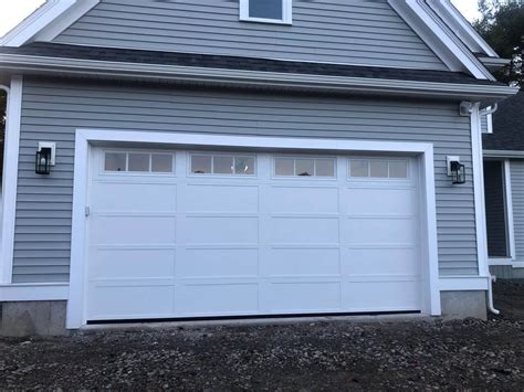 Haas 663 Garage Door Installation On New Construction In Dartmouth, MA | New England Overhead ...