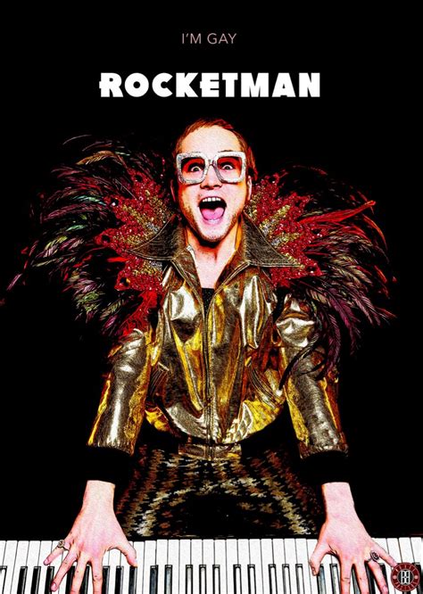 Rocketman Movie Poster | Movie posters, Movie collage, Imdb movies