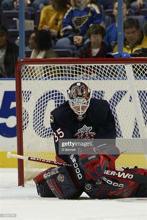 Pin by Big Daddy and Awesome Son Sull on Columbus Blue Jackets Goalies ...