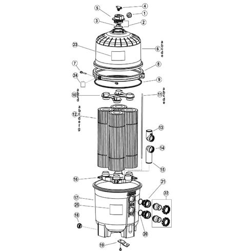 Hayward Above Ground Pool Filter Parts Diagram | Reviewmotors.co