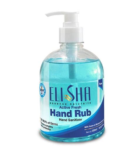 500ml Elisha Gel Hand Sanitizer at Rs 240/bottle | Alcohol Hand ...