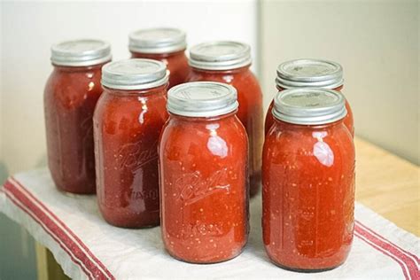 Canning Tomato Sauce Step by Step - Lady Lee's Home