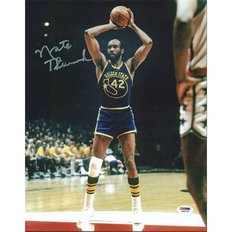 Nate Thurmond Signed Warriors 11x14 Photo (PSA) | Pristine Auction