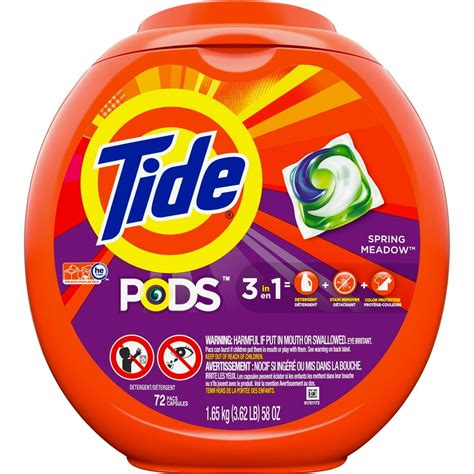 Tide, PGC50978CT, Pods Laundry Detergent, 288 / Carton, Blue - Walmart.com - Walmart.com