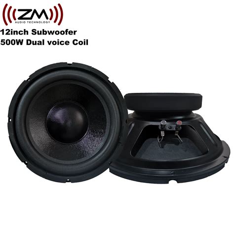 Car Audio Speaker 12 Inch Subwoofers Enclosures Bass Box System ...