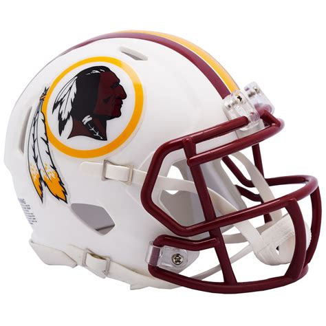 Helmets NFL Mini Helmets Sports Memorabilia Riddell Washington Redskins VSR4 Mini Football ...