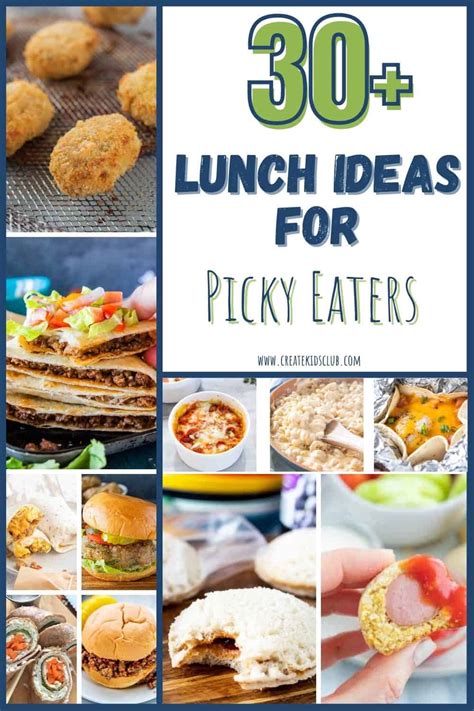 Kids Lunch Ideas for Picky Eaters | Create Kids Club