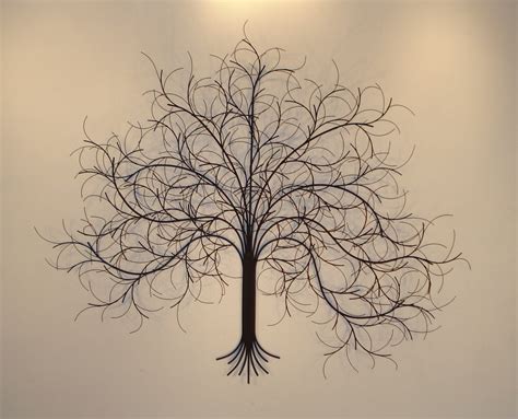 March Tree Metal Wall Art - Metal Sculpture and Wall Decor - Gurtan Designs