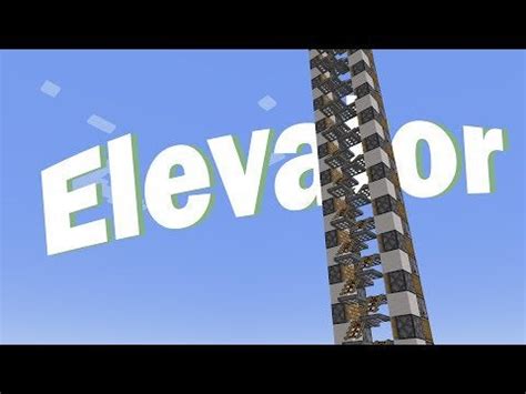 just a cool elevator design that I made a while back. idk if anybody ...