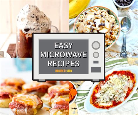 Microwave | RecipeLion.com