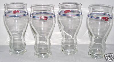 Set of (4) Samuel Adams Beer Glasses / Red Lobster | #102068726