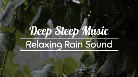 Relaxing Rain Sound - Deep Sleep Music - YouTube