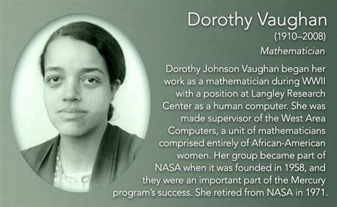 Dorothy Vaughan Quotes - ShortQuotes.cc