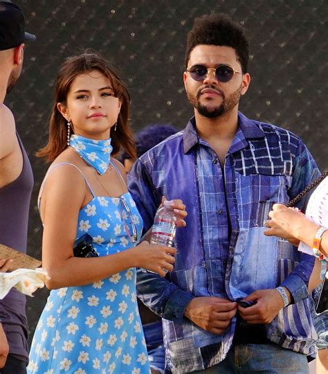 SELENA GOMEZ and The Weeknd at Coachella Valley Music and Arts Festival ...