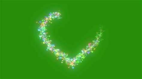 Green Screen Heart Effect Stock Video Footage for Free Download