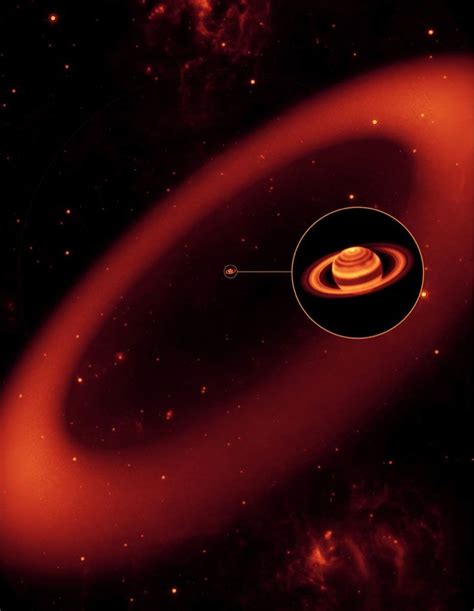 Biggest Ring Around Saturn Just Got Supersized | Space