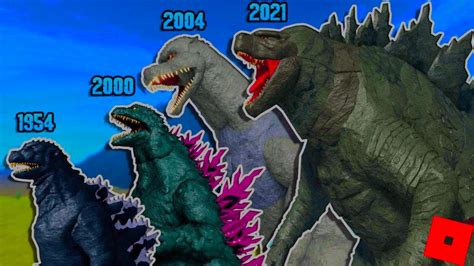 GODZILLA ROARS EVOLUTION KAIJU UNIVERSE - YouTube