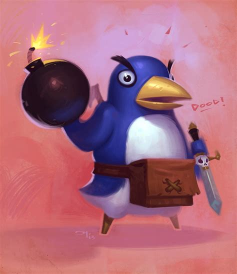 Jon McConnell Art Blog: Prinny dood!