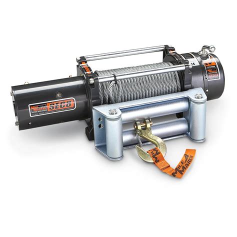 Mile Marker® 8,000 - lb. 12V Winch - 187743, Winches & Mounts at Sportsman's Guide