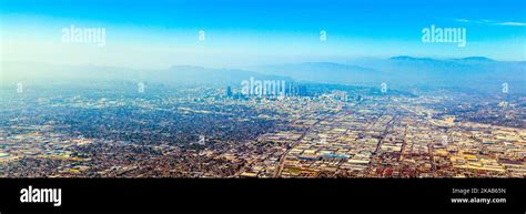 aerial of Los Angeles Stock Photo - Alamy