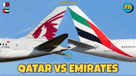 Qatar Airways Vs Emirates Comparison 2022! 🇶🇦 Vs 🇦🇪 - YouTube