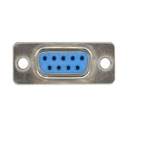 DB9 Female Connector for Cable Assembly - Blue Color