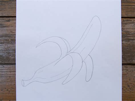 Banana Peel Drawing