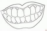 Printable Mouth Coloring Pages Free For Kids And Adults sketch template