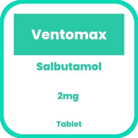 Buy Ventomax salbutamol sulfate 2mg tablet 10's online with MedsGo. Price - from