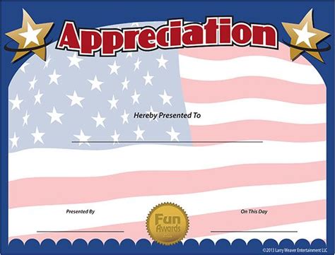 Military Certificates Funny Certificates, Award Certificates, Certificate Of Appreciation ...