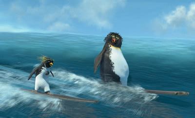 Surf's Up review (2007) penguins - Qwipster's Movie Reviews