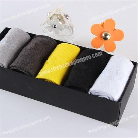 High Quality Gift Packaging Socks Luxury Strengthen Paper Sock Box ...