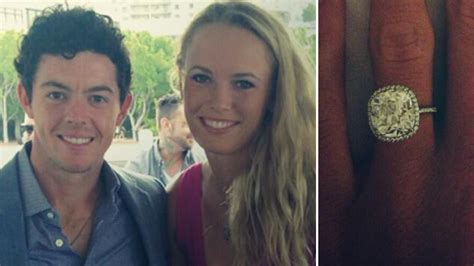 Caroline Wozniacki & Rory McIlroy Get Engaged -- See the Ring!