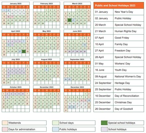 Here is the school calendar for 2023 – and when to expect the matric ...