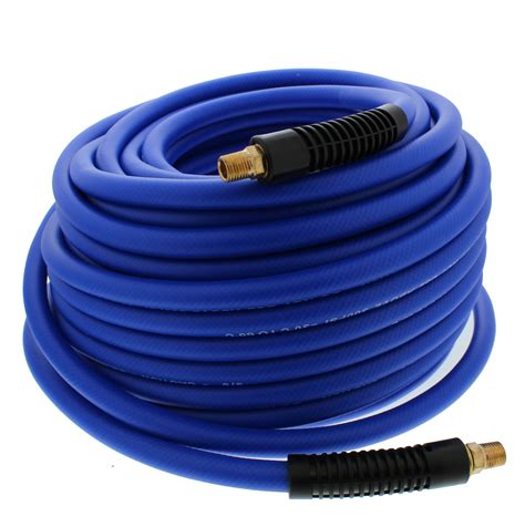 ABN Air Compressor Hose 100 Feet Long 3/8 Air Hose Hybrid 1/4" Inch ...