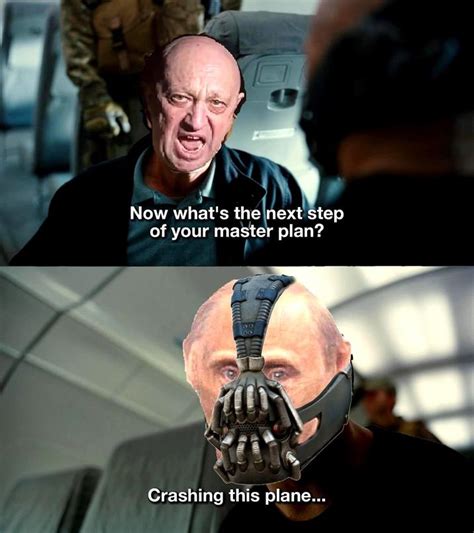 Now What's the Next Step of Your Master Plan? | Yevgeny Prigozhin Plane Crash Death | Know Your Meme