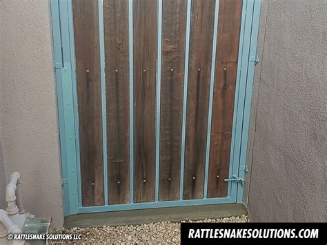 Snake Fence Installations - Don't Wait Until a Snake Shows Up - Rattlesnake Solutions