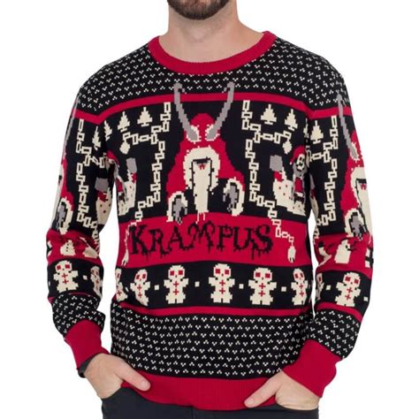 Krampus Knit Ugly Christmas Sweater