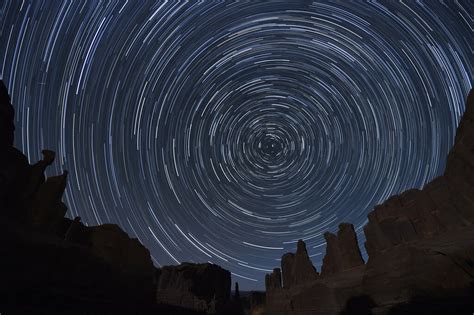 Star Trails over Arches National Park, Utah | Star Trails in… | Flickr